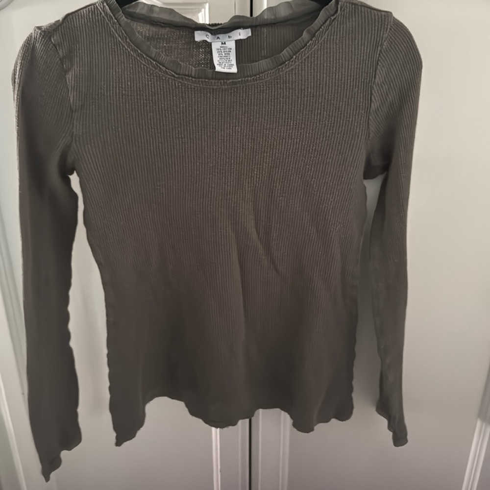 Cute ribbed CAbi top